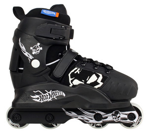 Aggressive brusle Hot Wheels Skull Skates ´12