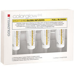 Péče GOLDWELL COLOR GLOW IQ Bright Shine Gloss Infusion