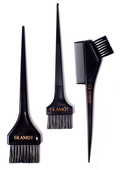 Glamot Hair Brush Dyeing Set sada profesionálnych štetcov na farbenie vlasov