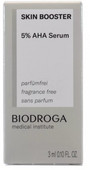Biodroga Skin Booster 5% AHA Serum Glättendes Anti-Age-Serum für jeden Hauttyp