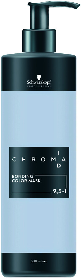 Schwarzkopf Professional Chroma ID Bonding Color Mask 500ml, 9,5-1 platinová blond stříbrná