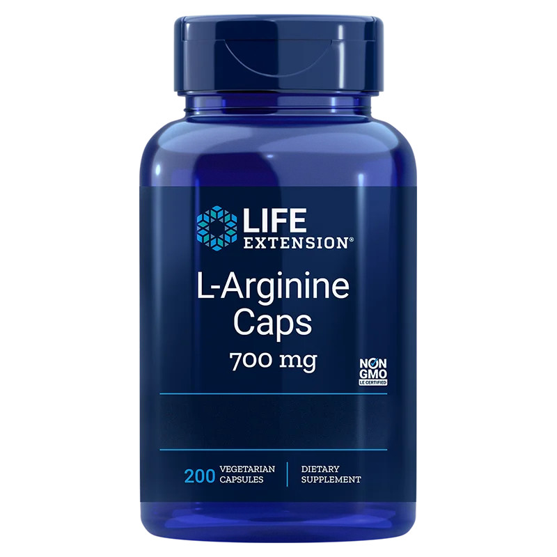 Life Extension L-Arginine Caps 200 ks, vegetariánská kapsle