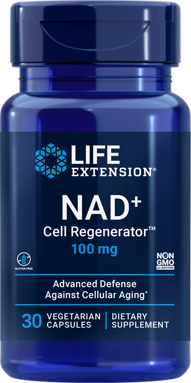 Life Extension NAD+ Cell Regenerator 30 ks, vegetariánská kapsle