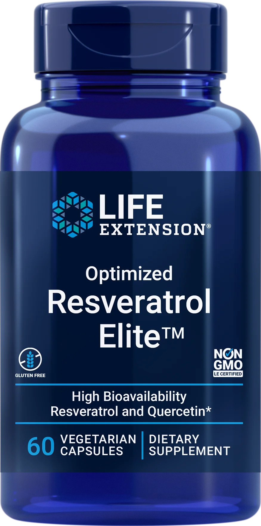 Life Extension Optimized Resveratrol 60 ks, kapsle