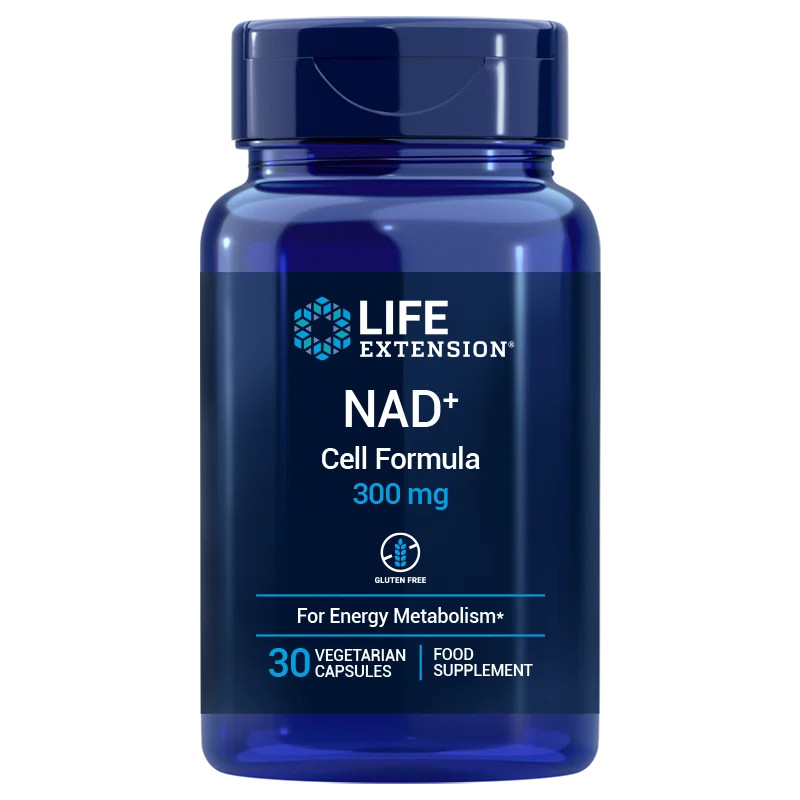 Life Extension NAD+ Cell Formula 30 ks, vegetariánská kapsle, 300 mg