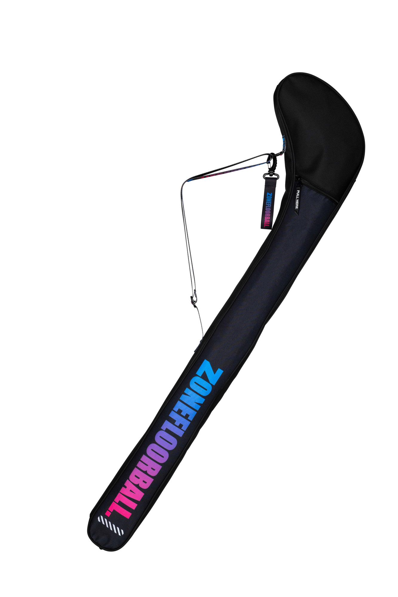 Zone floorball Stick cover PRIZM black/cyan/magenta Senior, černá / modrá / růžová, 104cm (=114cm)