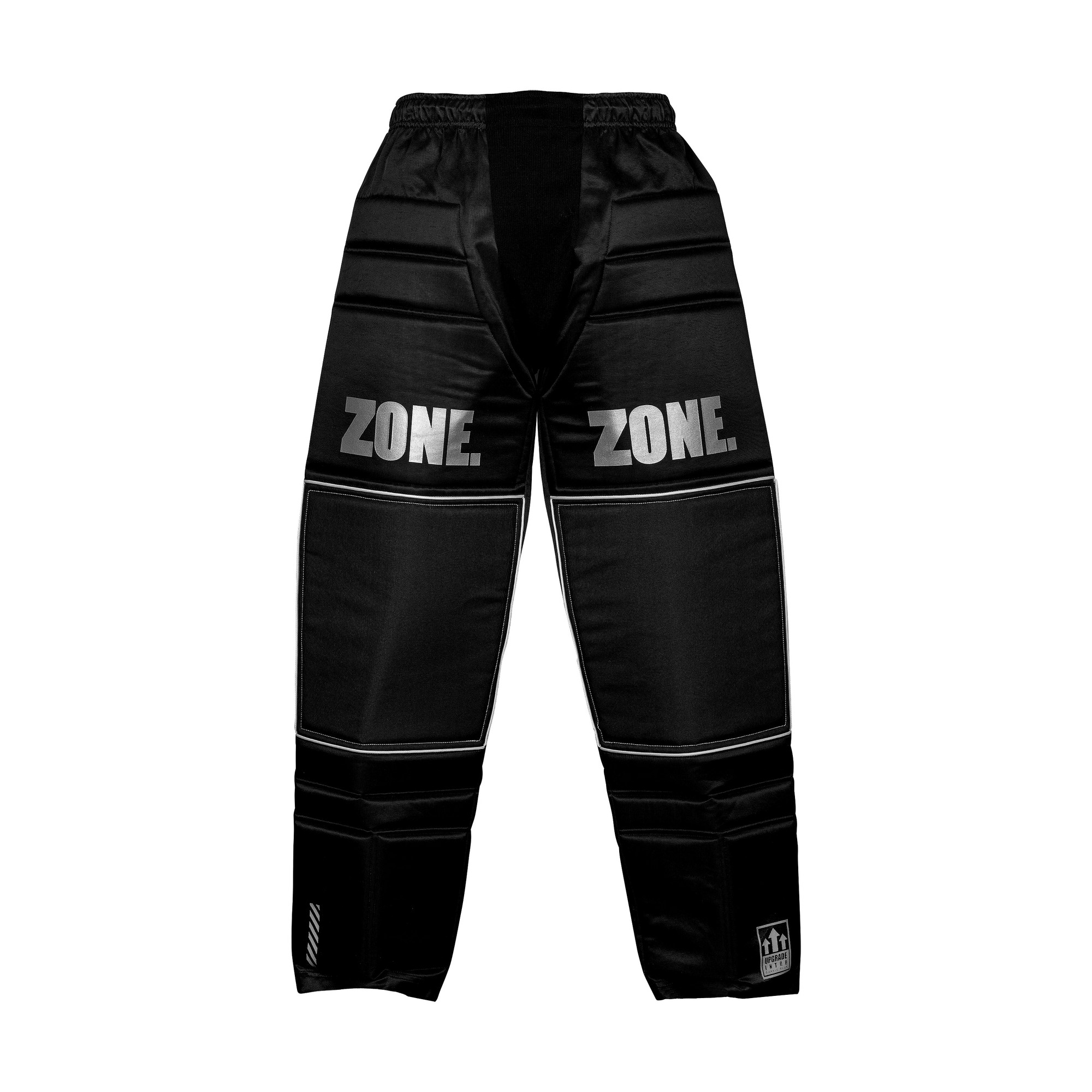 Zone floorball Goalie pants INTRO black/silver S, černá / stříbrná