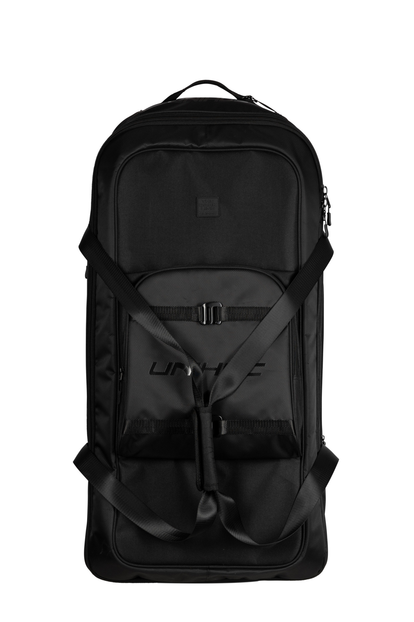 Unihoc Goalie backpack DARK LINE large black (100L) černá