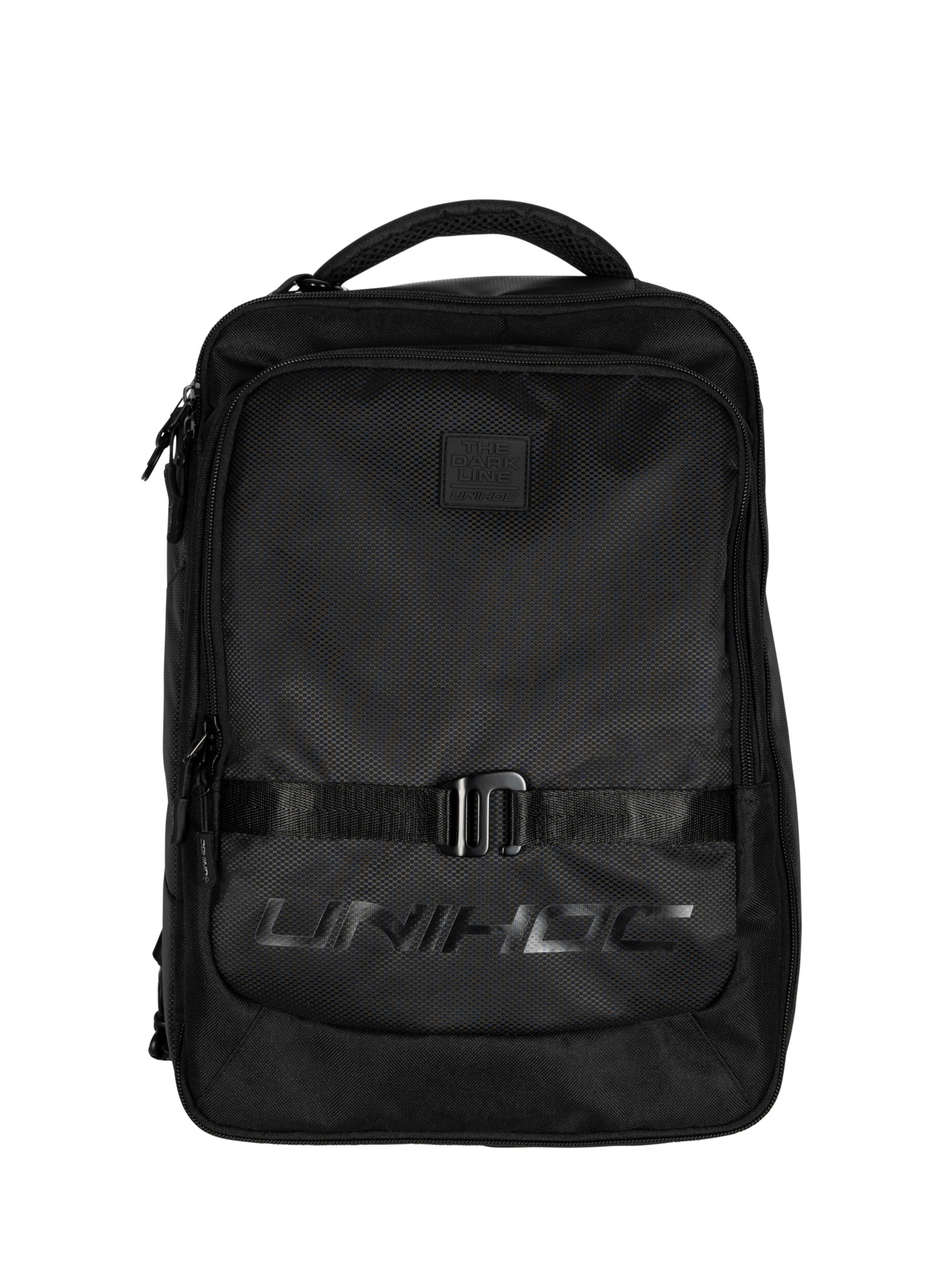 Unihoc Laptop backpack DARK LINE black (10L) černá