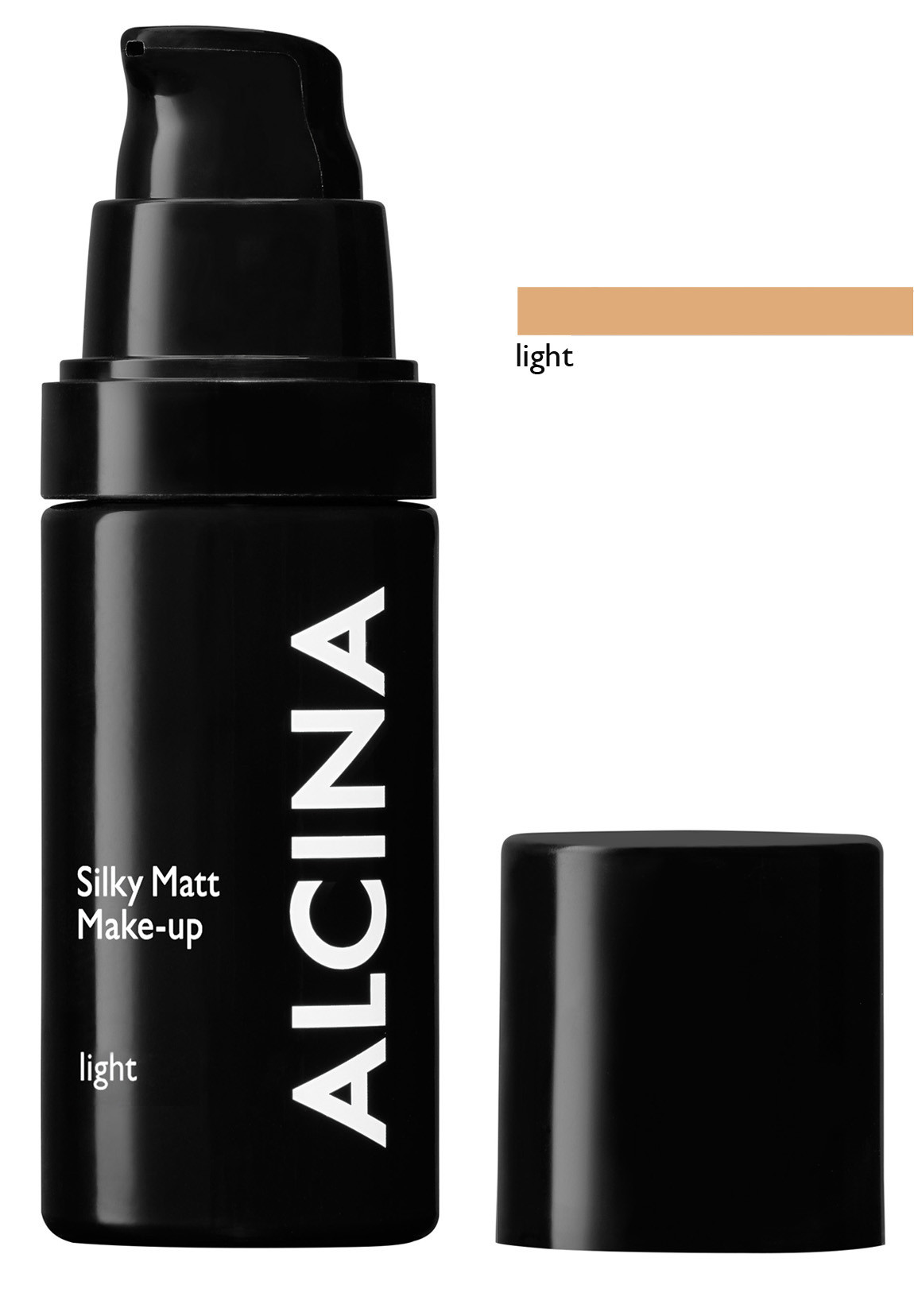 Alcina Silky Matt Make-up 30ml, Light
