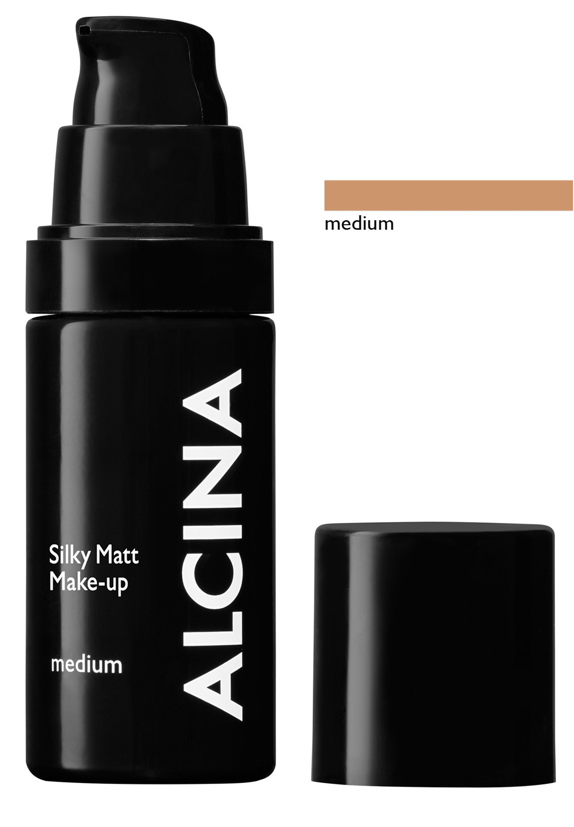 Alcina Silky Matt Make-up 30ml, Medium