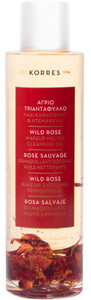 Obrázok KORRES Wild Rose Demake-up Oil - čistiaci & odličovací olej s ružovými lístkami, 150 ml 