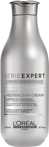 Obrázok L’Oréal Professionnel Serie Expert Silver starostlivosť na neutralizáciu nežiaducich odtieňov šedivých a bielych vlasov 200 ml