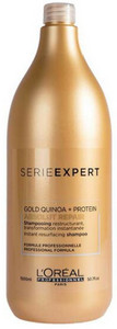 Obrázok L’Oréal Professionnel Serie Expert Absolut Repair Gold Quinoa + Protein regeneračný šampón pre veľmi poškodené vlasy 1500 ml