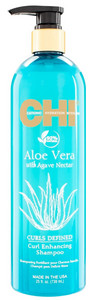 CHI Aloe Vera With Agave Nectar Curl Enhancing Shampoo 340ml