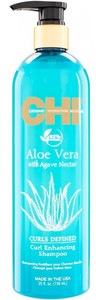 CHI Aloe Vera With Agave Nectar Curl Enhancing Shampoo 739ml