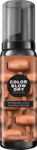 Matrix Color Blow Dry Temporary Color 70ml, Caramel Blonde