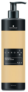 Schwarzkopf Professional Chroma ID Bonding Color Mask 500ml, 9,5-4 platinová blond béžová