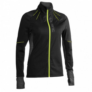 Obrázok Bunda Salming Thermal Wind Jacket Women Black / Black Melange