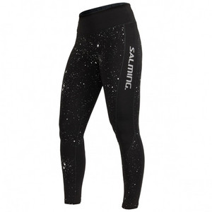 Obrázok Legíny Salming Logo Tights 2.0 Women Black / Silver Reflective