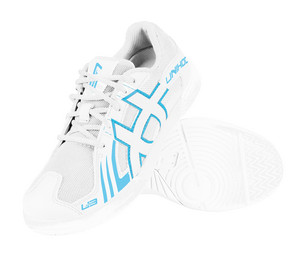 Obrázok Unihoc Shoe U3 Elite Women white/turquoise biela / tyrkysová, UK 6,5, EU 40, US 7,5, 25 cm