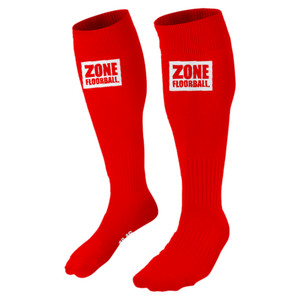 Zone floorball Sock ATHLETE EU 36-39, červená