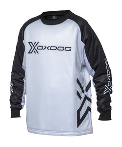 OxDog XGUARD GOALIE SHIRT JR Black/White 150 / 160 cm, černá / bílá