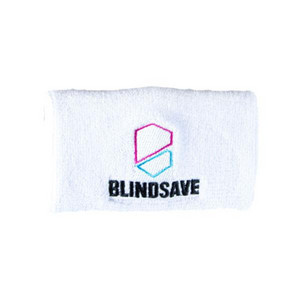 BlindSave Wristband with rebound control bílá