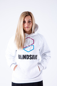 BlindSave Hoody 2020 XL, bílá