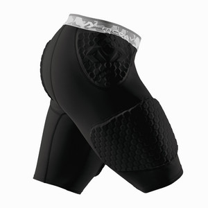 McDavid 7991 HEX Shorts With Contoured Wrap-around Thigh XXL, černá