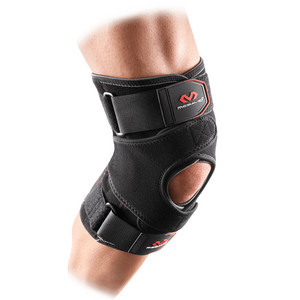 McDavid 4203 VOW™ Knee Wrap With Stays And Straps S, černá