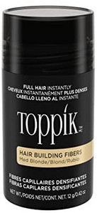 Toppik Hair Building Fibers Zahušťovací vlákna na vlasy a vousy šedá 27 g