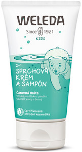Weleda Kids 2in1 Shower & Shampoo 150ml, Čarovná máta