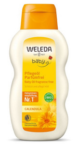 Weleda Calendula Baby Oil Fragrance Free 200ml