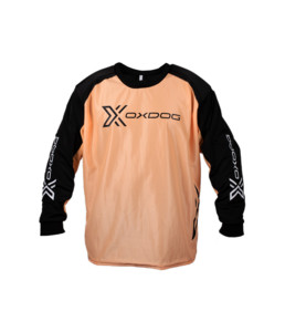 OxDog XGUARD GOALIE SHIRT Apricot/black, padded XS, černá / meruňková