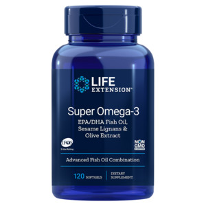 Life Extension Super Omega-3 EPA/DHA Fish Oil 120 ks, gelové tablety
