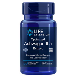 Life Extension Optimized Ashwagandha Extract 60 ks, kapsle