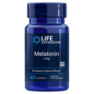 Life Extension Melatonin 60 ks, kapsle, 1 mg