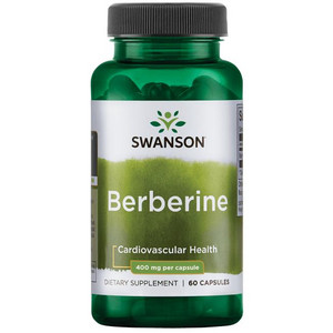 Swanson Berberine 60 ks, kapsle, 400 mg