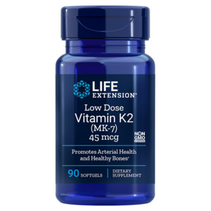 Obrázok Life Extension Low Dose Vitamin K2 90 ks, gélové tablety