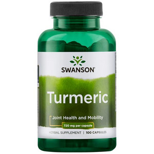 Swanson Turmeric 100 ks, kapsle, 720 mg