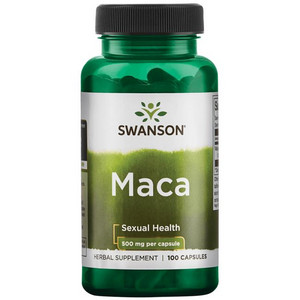 Swanson Maca 100 ks, kapsle, 500 mg