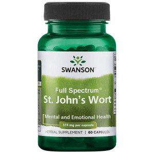 Swanson St. Johns Wort 60 ks, kapsle, 375 mg