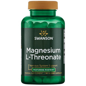 Swanson Magnesium L-Threonate 90 ks, vegetariánská kapsle