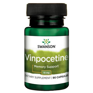 Swanson Vinpocetine 90 ks, kapsle, 10 mg
