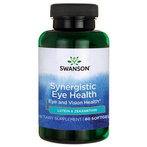 Swanson Synergistic Eye Formula Lutein & Zeaxanthin 60 ks, gelové tablety