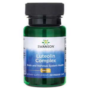 Swanson Luteolin Complex 30 ks, vegetariánská kapsle, 100 mg