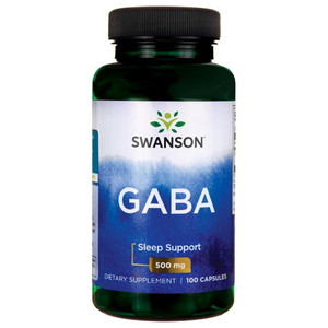 Swanson GABA 100 ks, kapsle, 500 mg