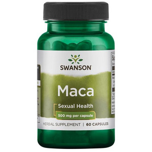 Swanson Maca 60 ks, kapsle, 500 mg