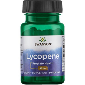 Swanson Lycopene 60 ks, gelové tablety, 20 mg